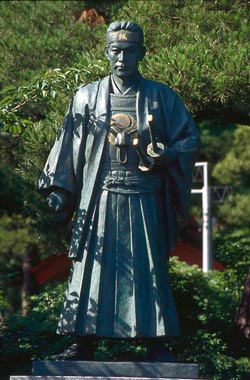 高幡不動_土方歳三銅像 高幡不動_土方歳三銅像