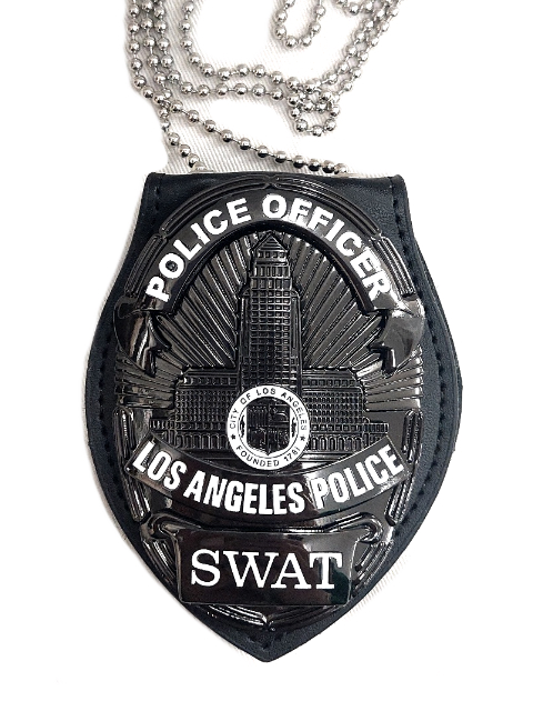 ☆【2022.05.20】ポリスバッジ LAPD ロサンゼルス市警 SWAT【メール便 
