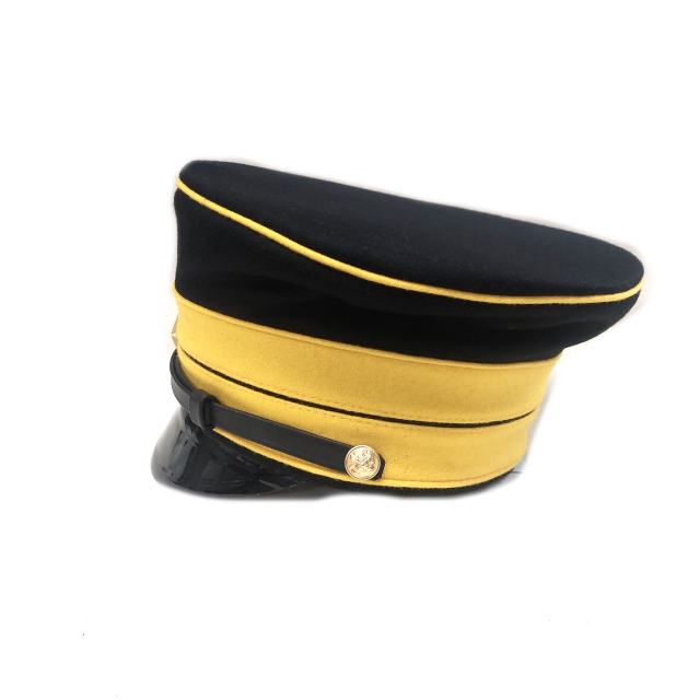 ☆【2022.08.27】旧日本陸軍 明治十九年式軍帽 尉官用 58ｃｍ◇制帽